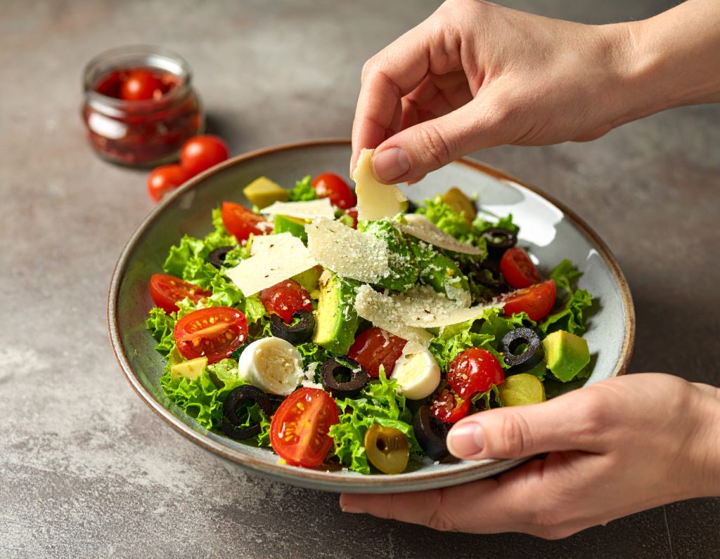 Caprese – fertig angerichtet