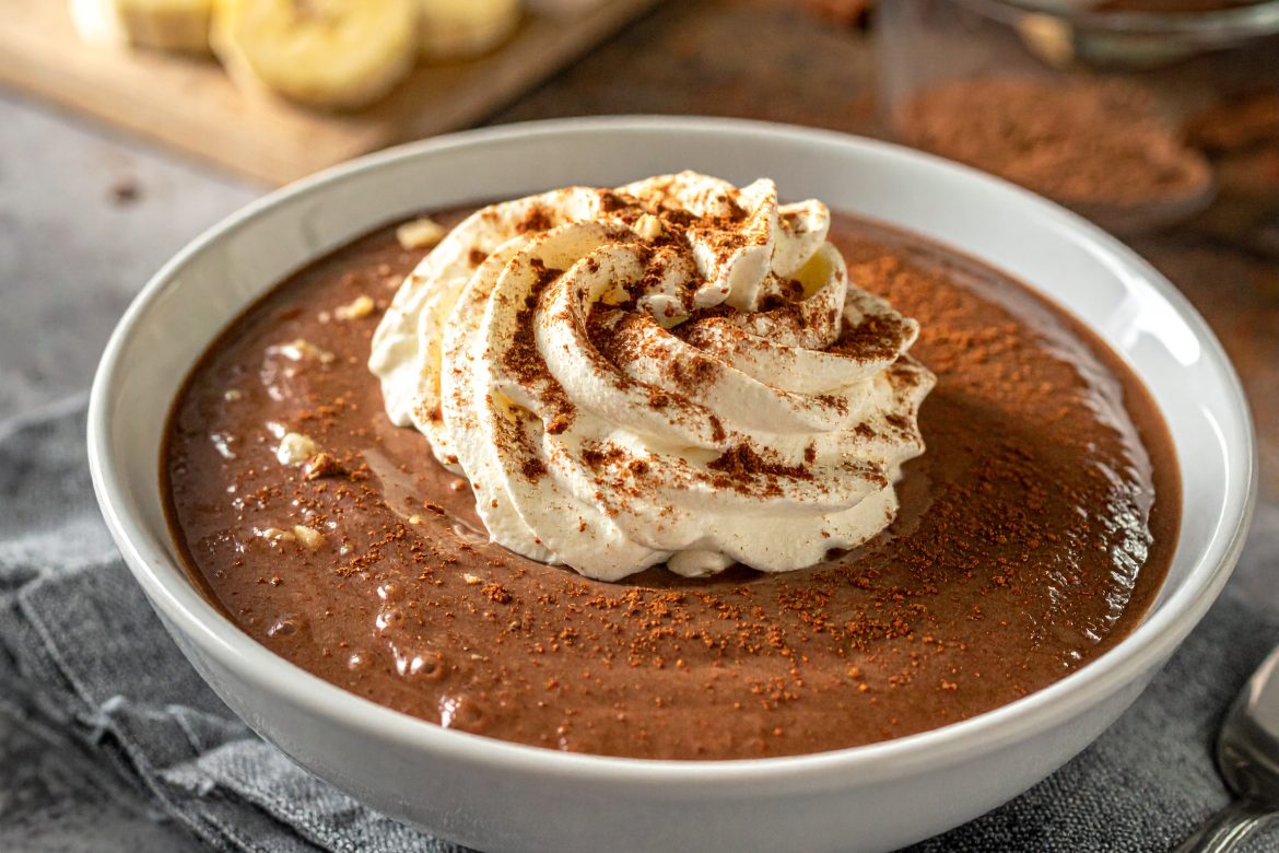 Gesundes Mousse au Chocolat