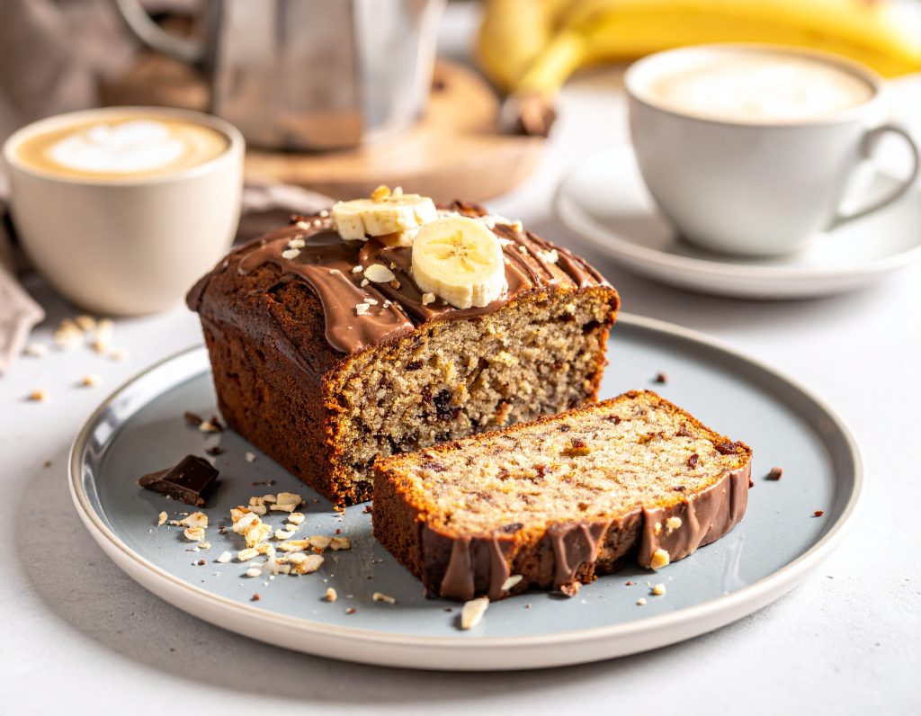 Bananenbrot – fertig angerichtet