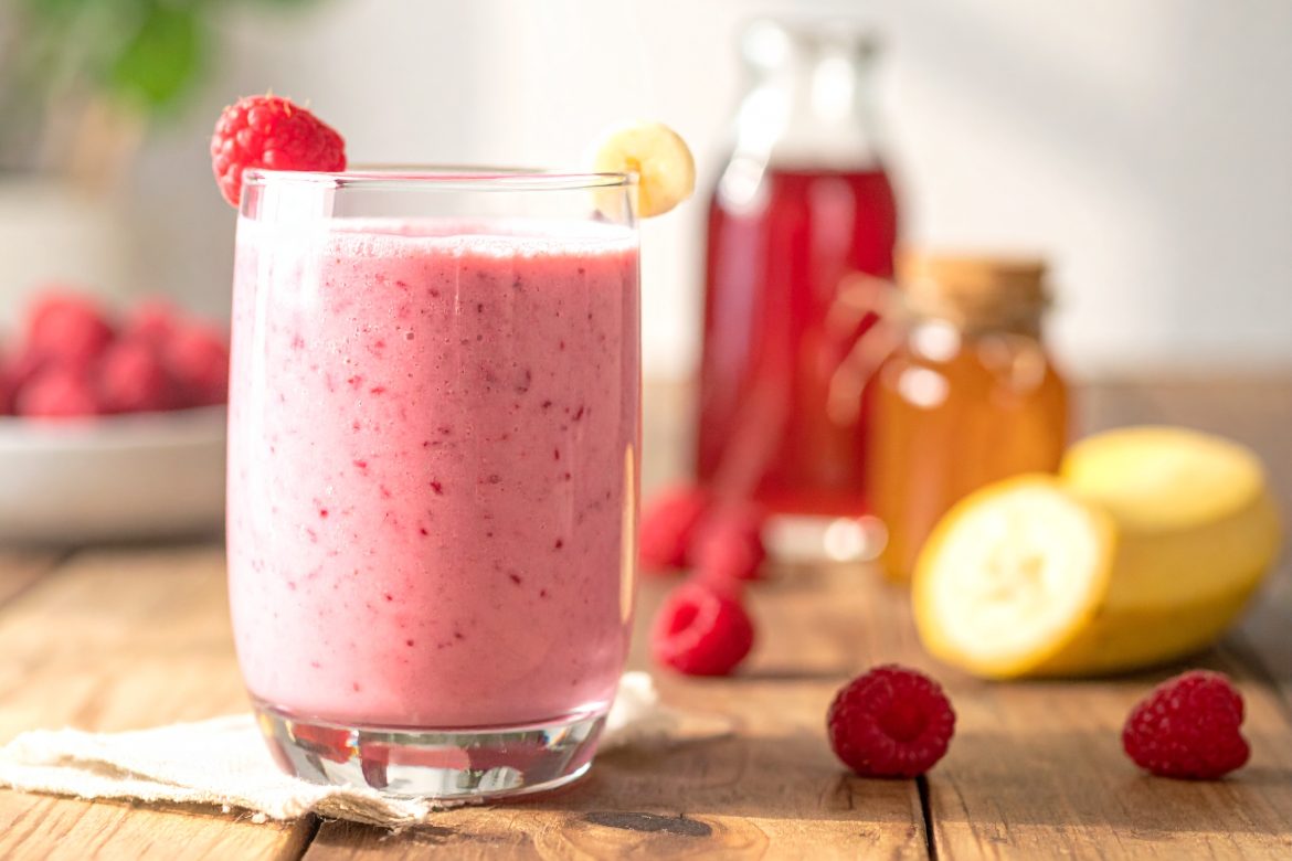 Cranberry-Bananen Vitalsmoothie
