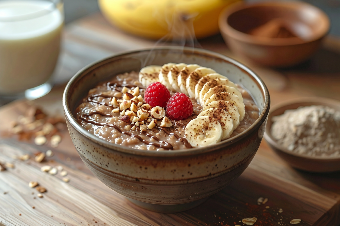 Gesundes Protein Porridge