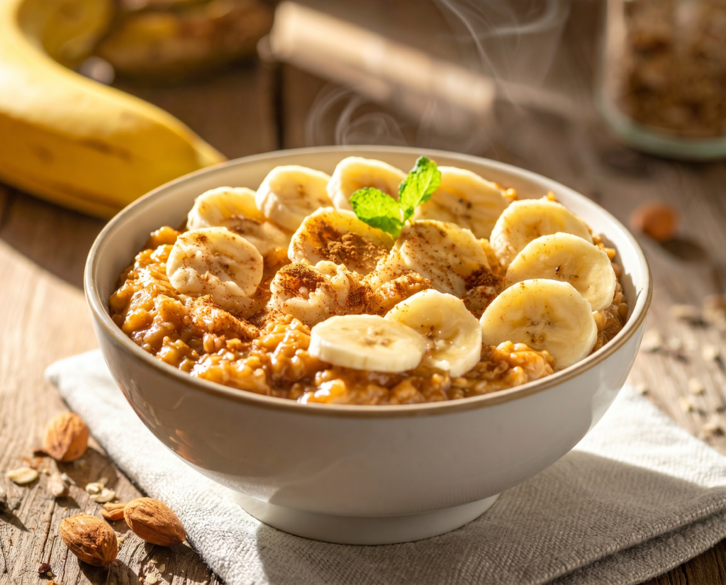 Protein porridge – fertig angerichtet