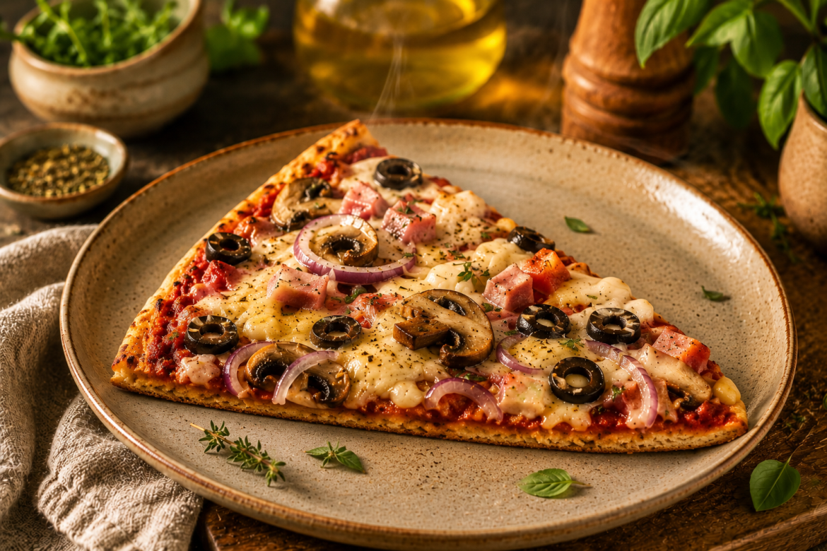 High Protein Pizza