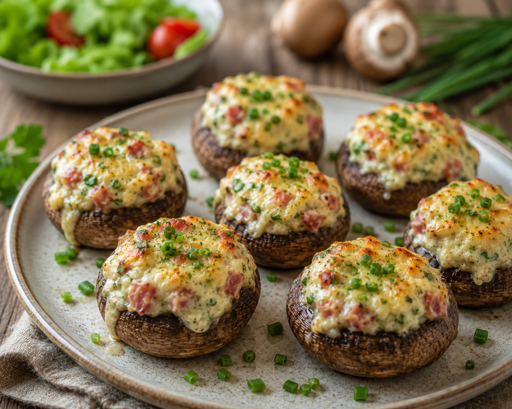 Low-Carb ofenpilze