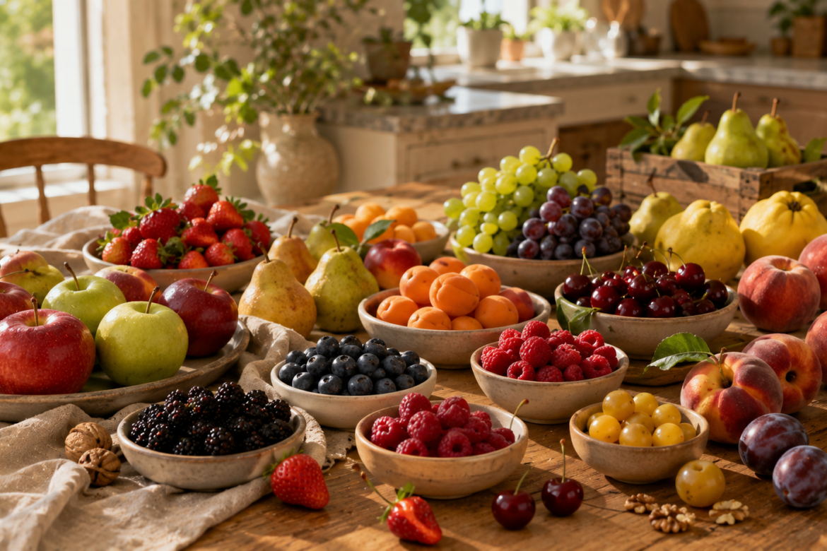 Saisonkalender für Obst: Was hat wann Saison?